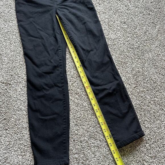 SPANX black denim skinny pants jeans size M - Picture 9 of 11